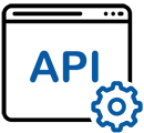 Able to offer API system integration with customer’s ERP system