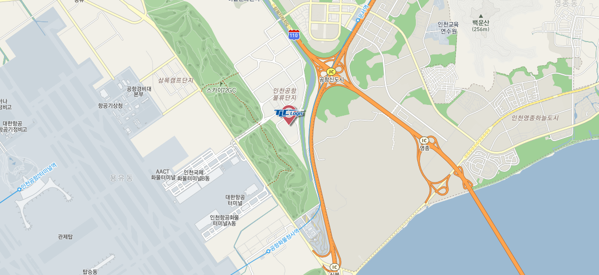  인천공항사무소 지도